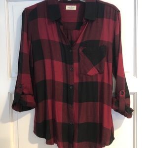 Burgundy Flannel